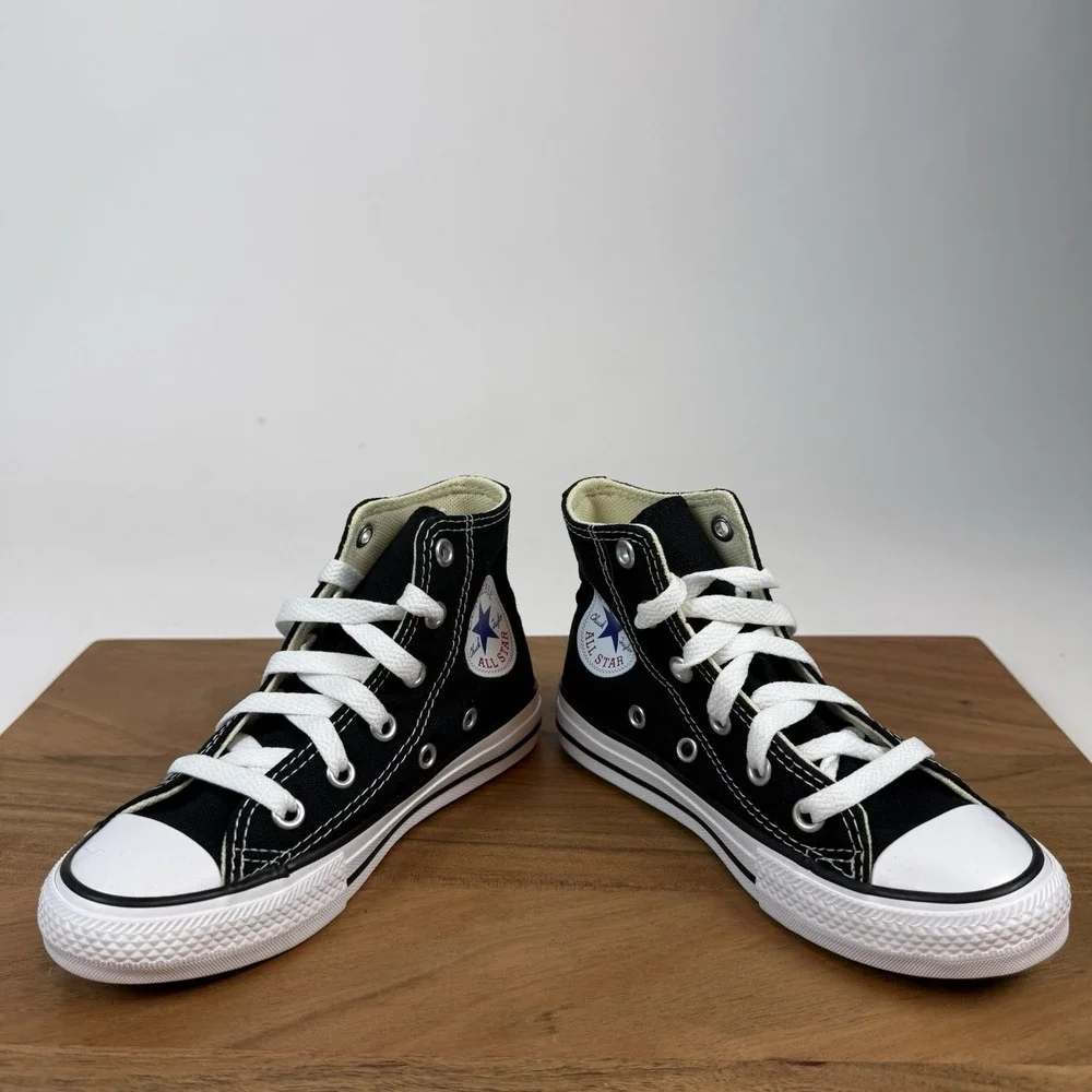 New Little Kids Converse Chuck‎ Taylor All Star High Top Black Sneaker Sz 11 C